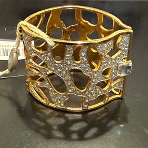 Nina Bracciale CA&LOU Gold and Silver Metallic Bracelet